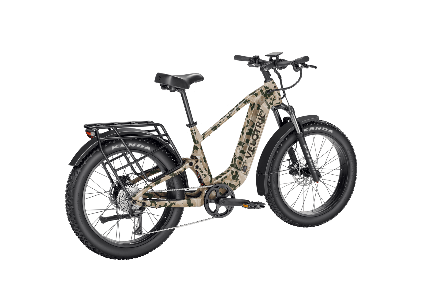 Velotric Nomad 2X – Vélo électrique tout-terrain à suspension intégrale & pneus larges