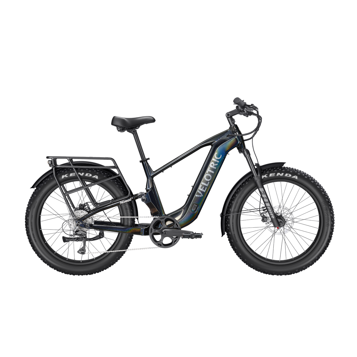 Velotric Nomad 2X – Vélo électrique tout-terrain à suspension intégrale & pneus larges