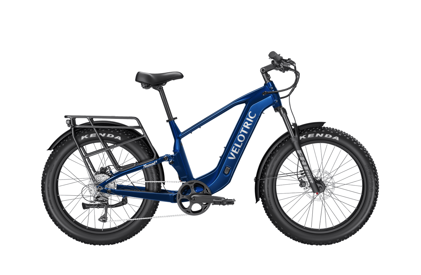 Velotric Nomad 2X – Vélo électrique tout-terrain à suspension intégrale & pneus larges