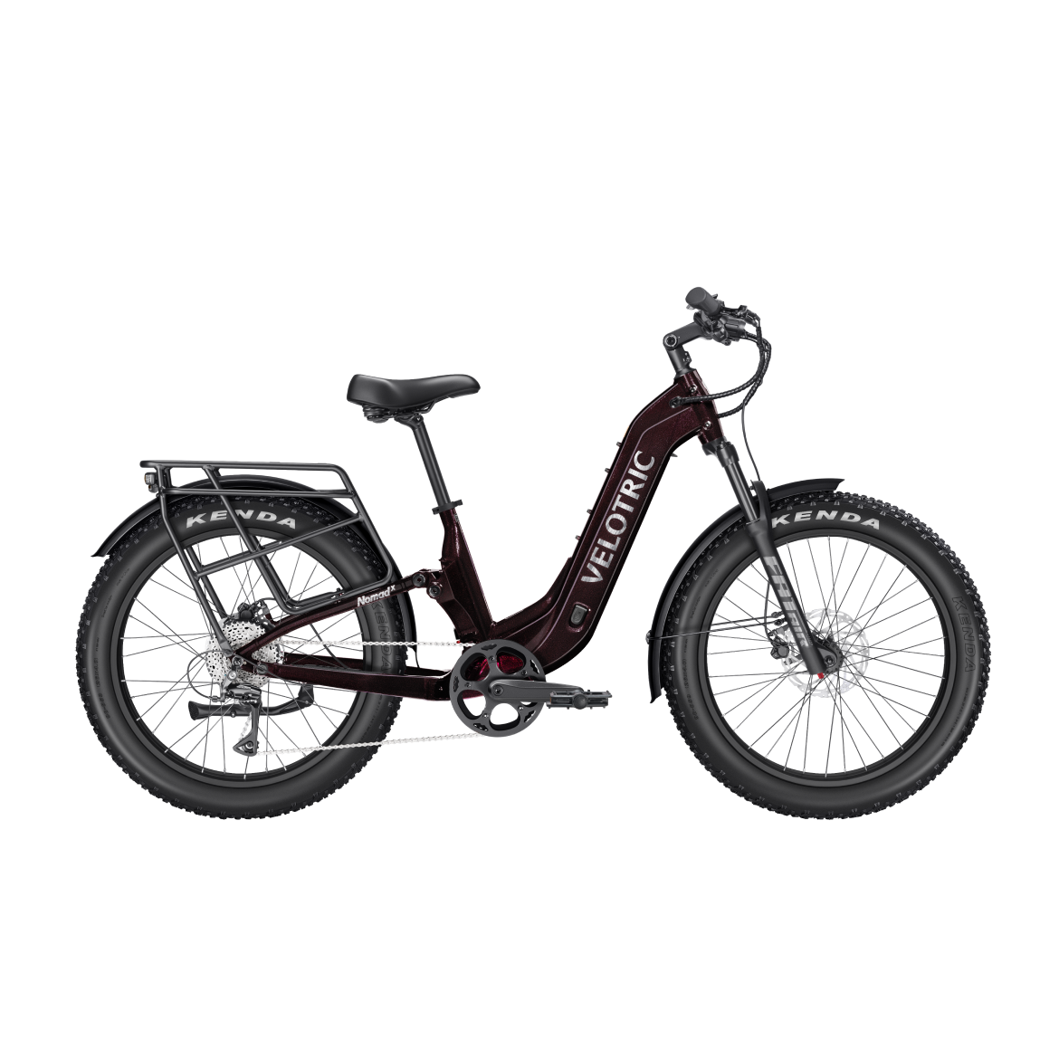 Velotric Nomad 2X – Vélo électrique tout-terrain à suspension intégrale & pneus larges