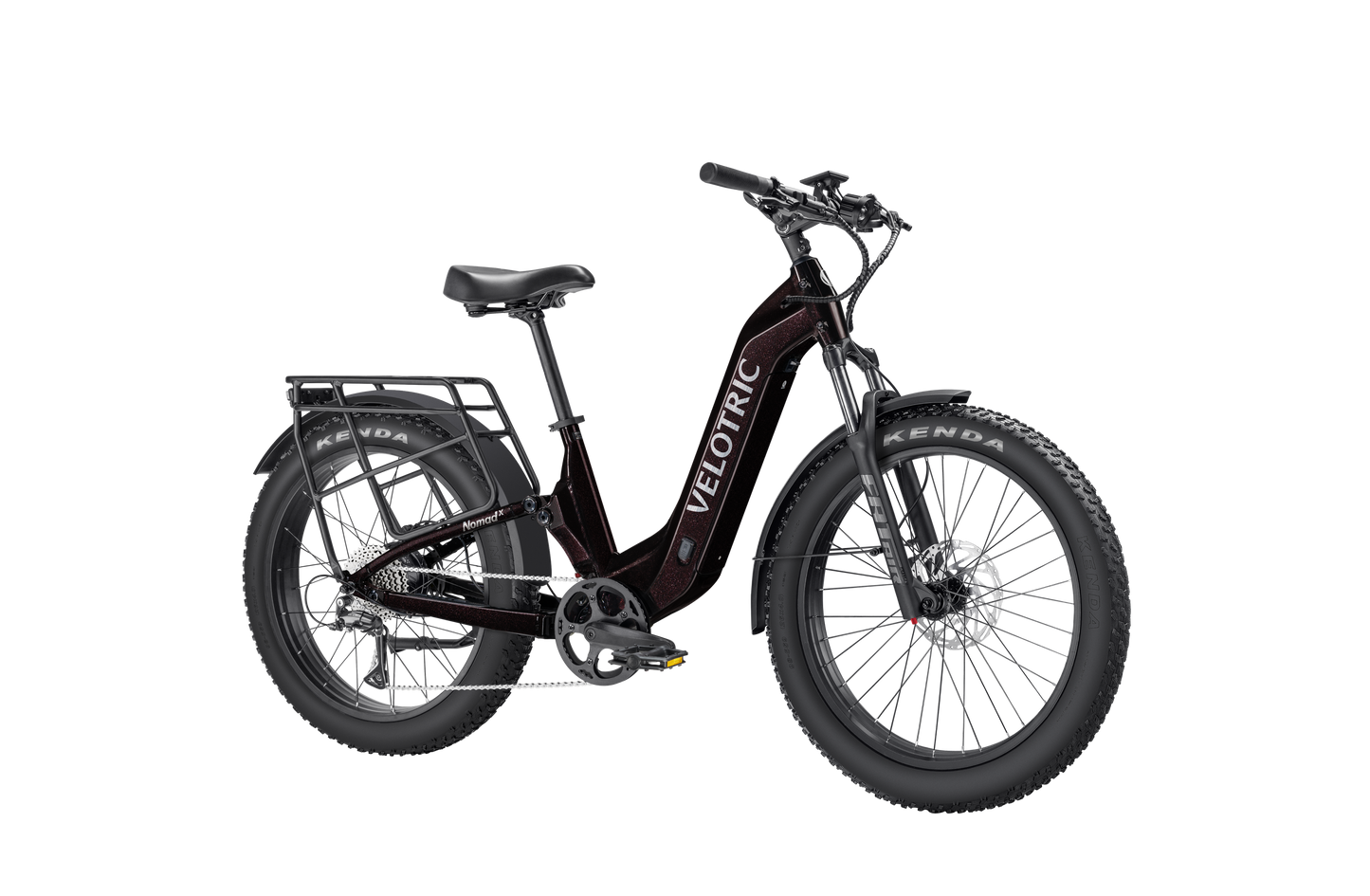 Velotric Nomad 2X – Vélo électrique tout-terrain à suspension intégrale & pneus larges