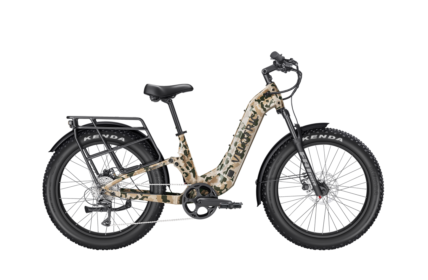 Velotric Nomad 2X – Vélo électrique tout-terrain à suspension intégrale & pneus larges