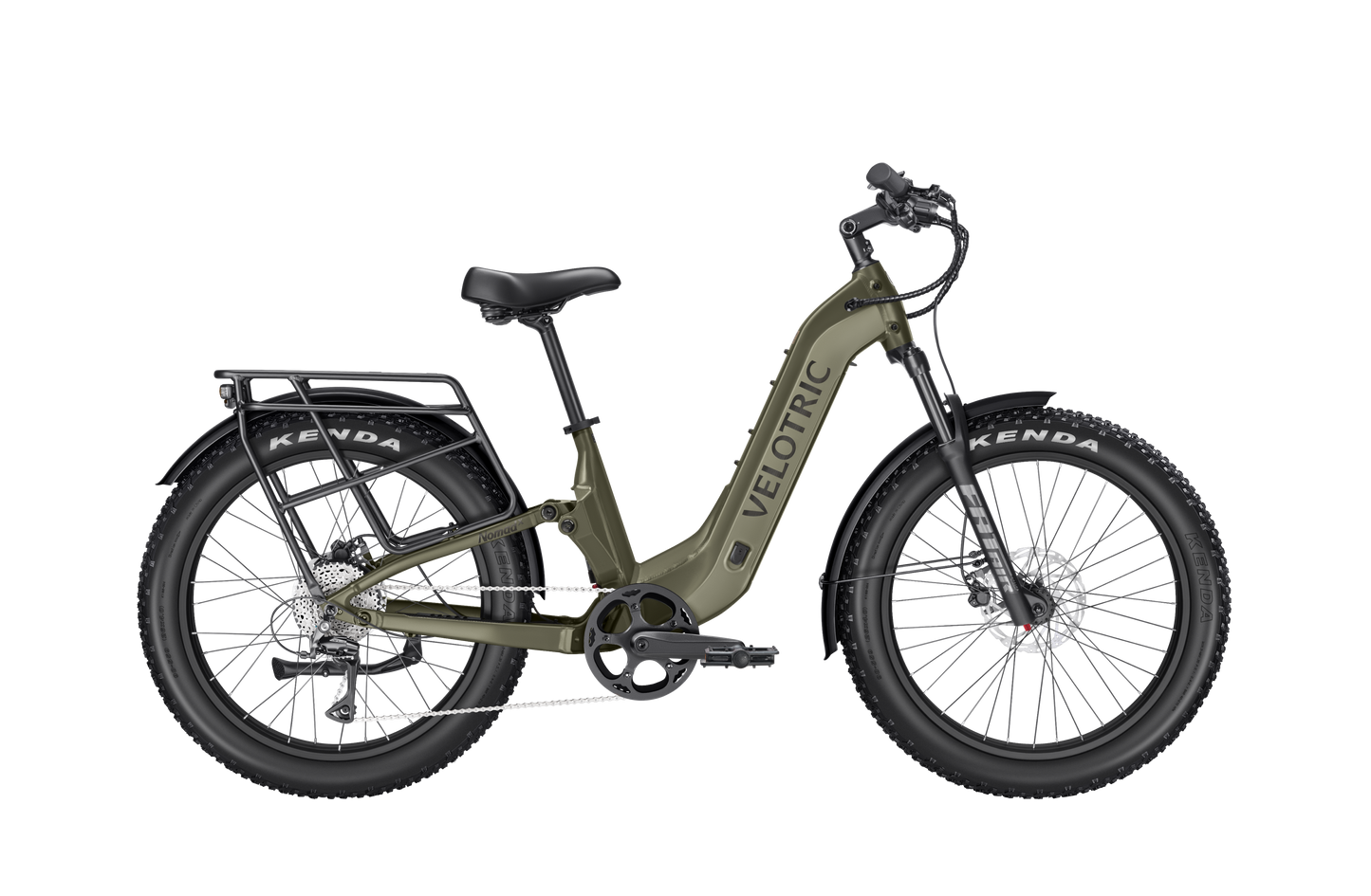 Velotric Nomad 2X – Vélo électrique tout-terrain à suspension intégrale & pneus larges