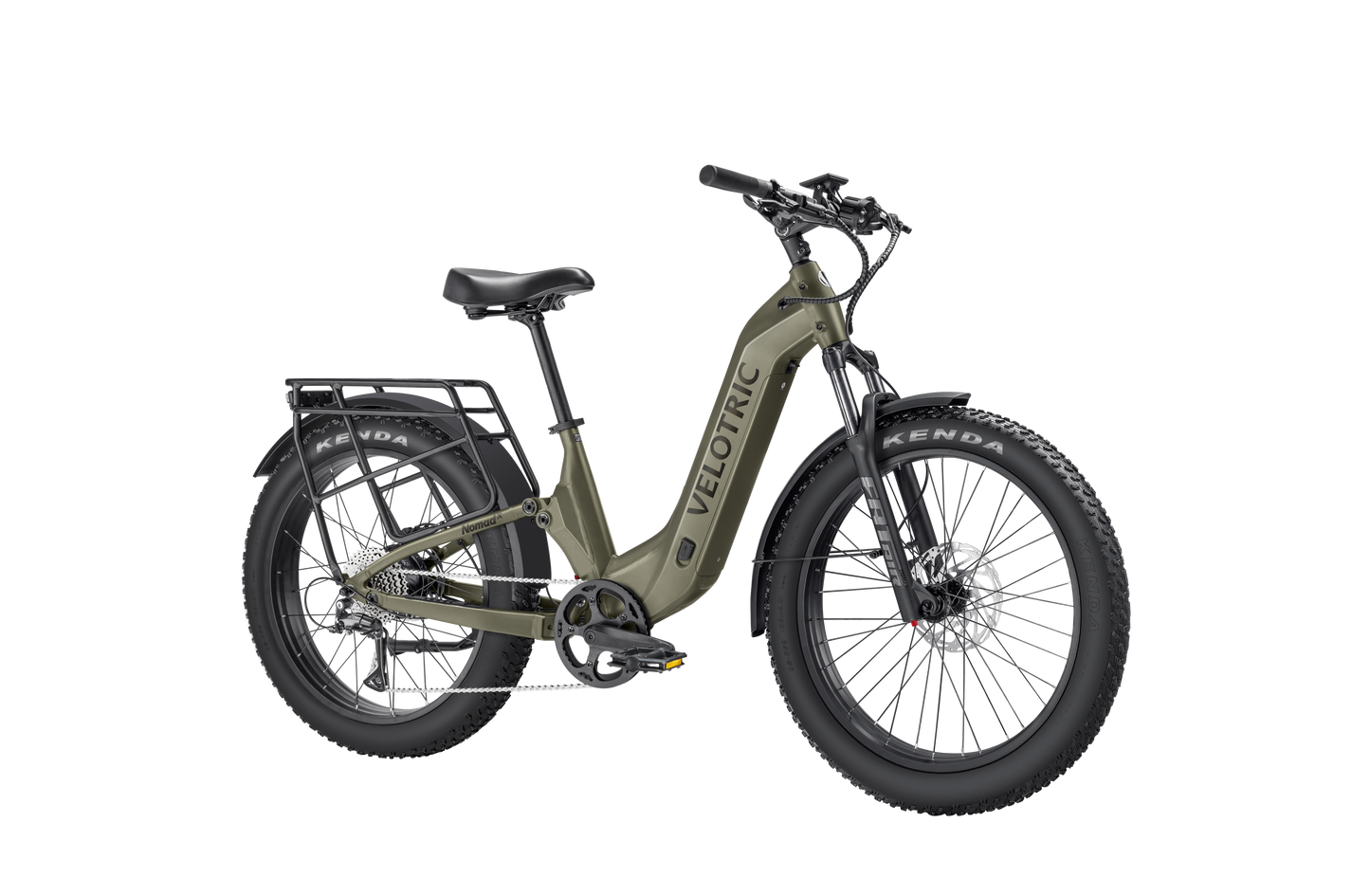 Velotric Nomad 2X – Vélo électrique tout-terrain à suspension intégrale & pneus larges