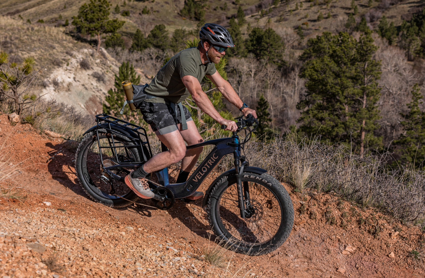 Velotric Nomad 2X – Vélo électrique tout-terrain à suspension intégrale & pneus larges