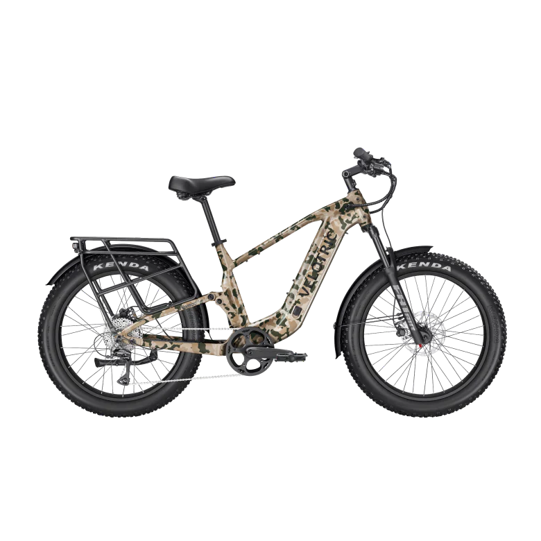 Velotric Nomad 2X – Vélo électrique tout-terrain à suspension intégrale & pneus larges