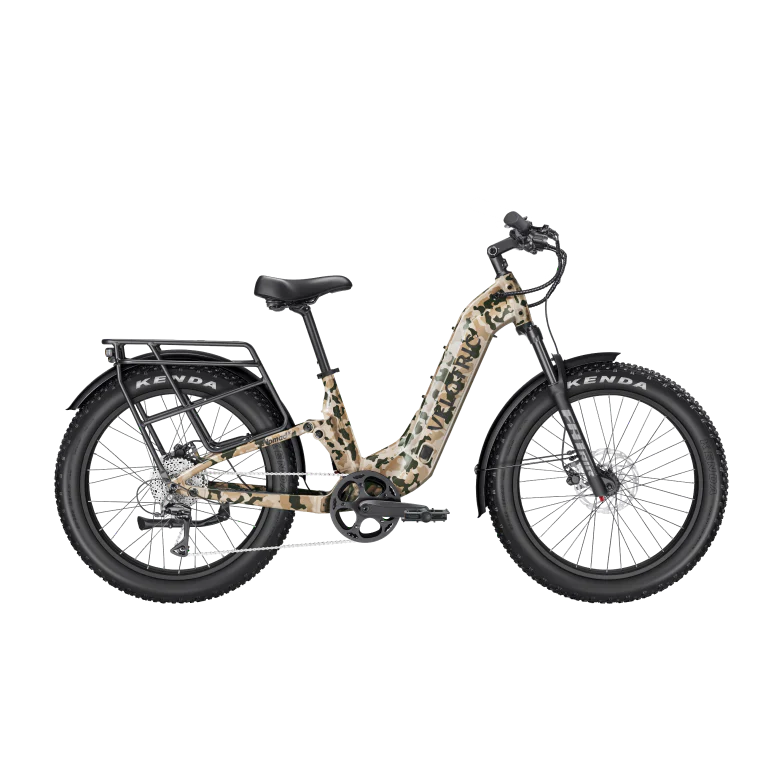 Velotric Nomad 2X – Vélo électrique tout-terrain à suspension intégrale & pneus larges